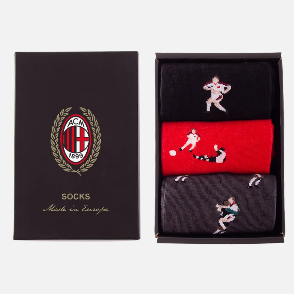 AC Milan 2003 Rigore Chaussettes Décontracté Set