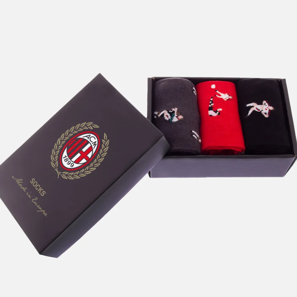 AC Milan 2003 Rigore Chaussettes Décontracté Set