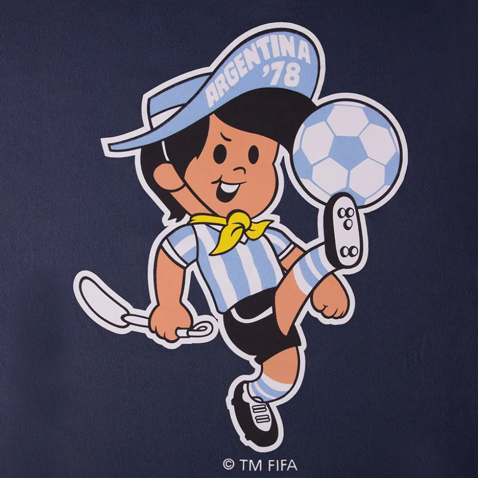 Argentine 1978 World Cup Gauchito Mascot Kids T-Shirt