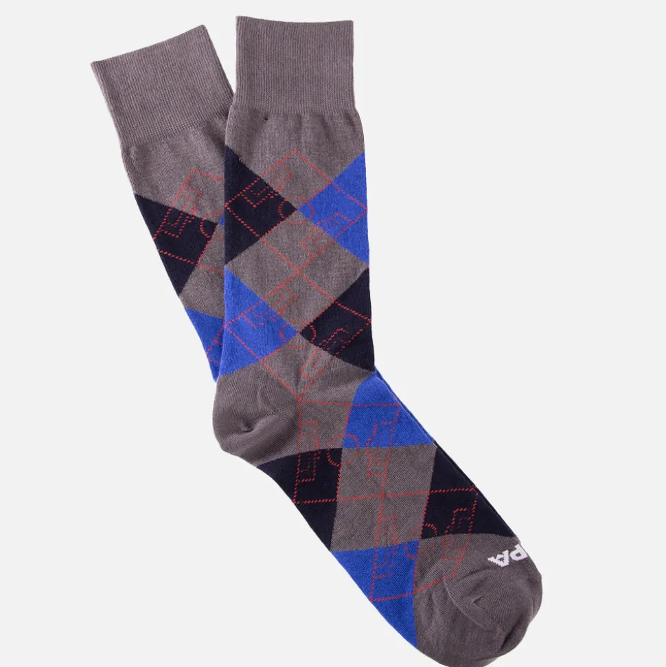 Argyle Football Pitch Chaussettes