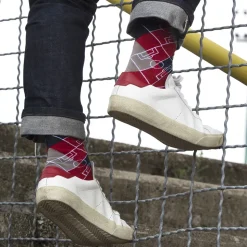 Argyle Football Pitch Chaussettes