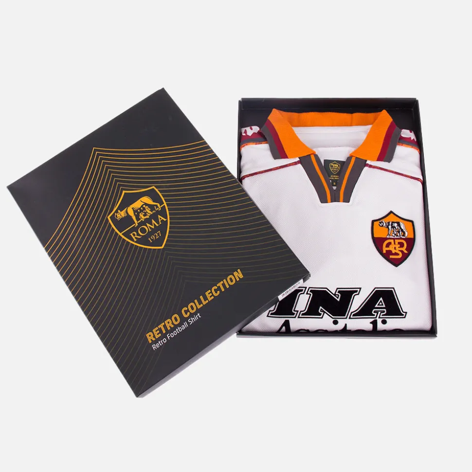 AS Roma 1998 - 99 Away Maillot de Foot Rétro