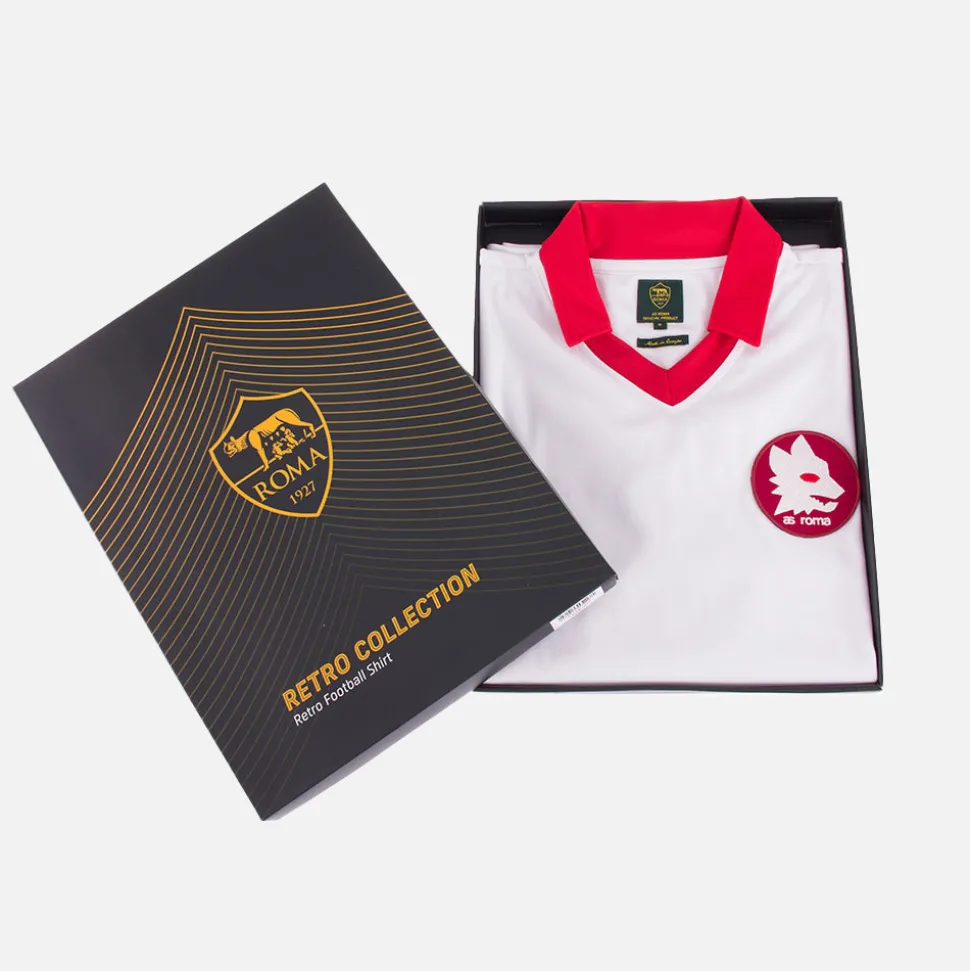 AS Roma 1984 European Cup Final Maillot de Foot Rétro