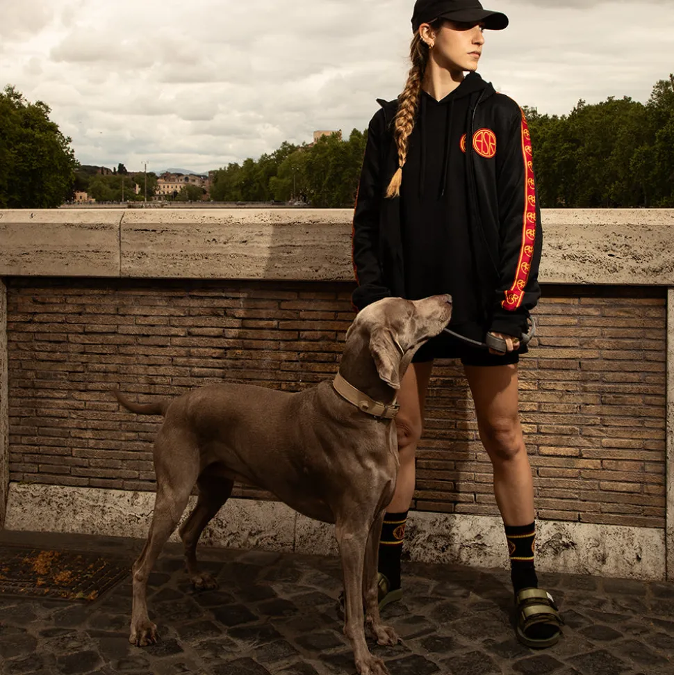 AS Roma Black Chaussettes
