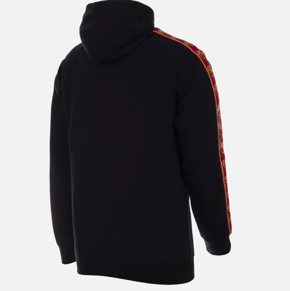 AS Roma Black Taper Pull à Capuche
