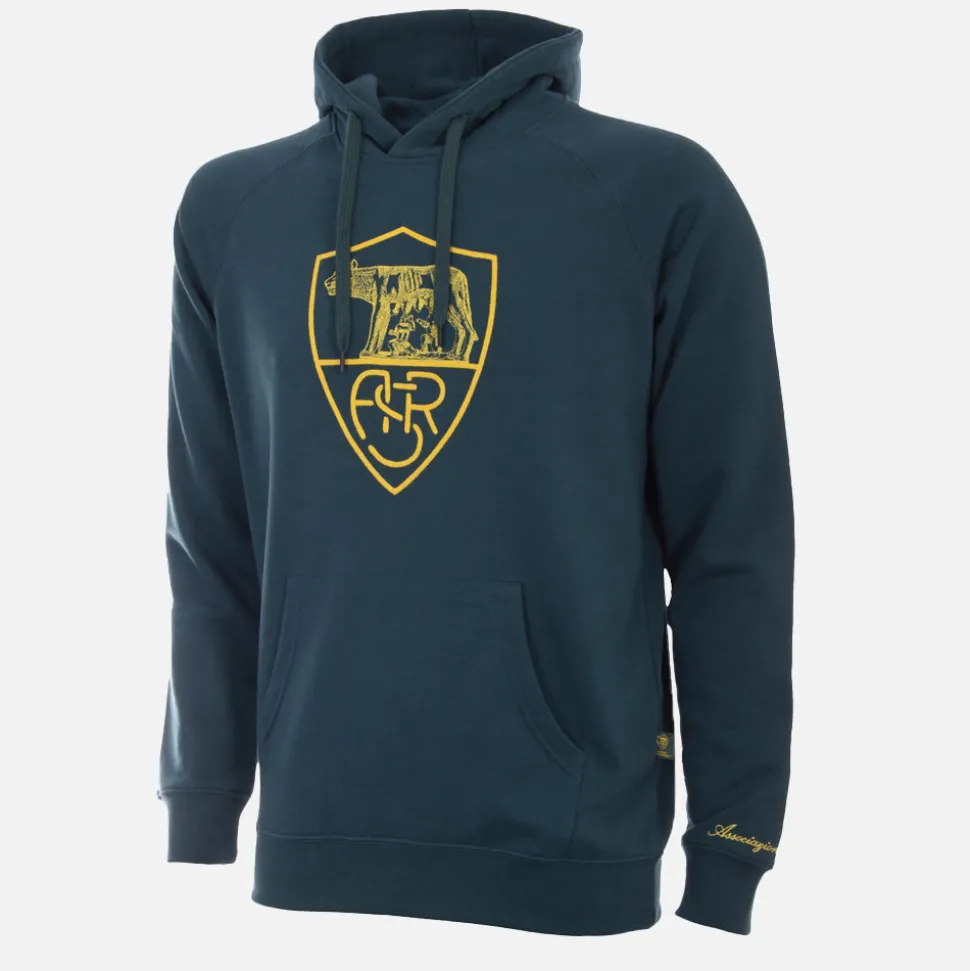 AS Roma Heritage Pull à Capuche Verde Bottiglia