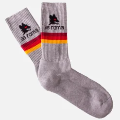 AS Roma Stripes Chausettes Terry