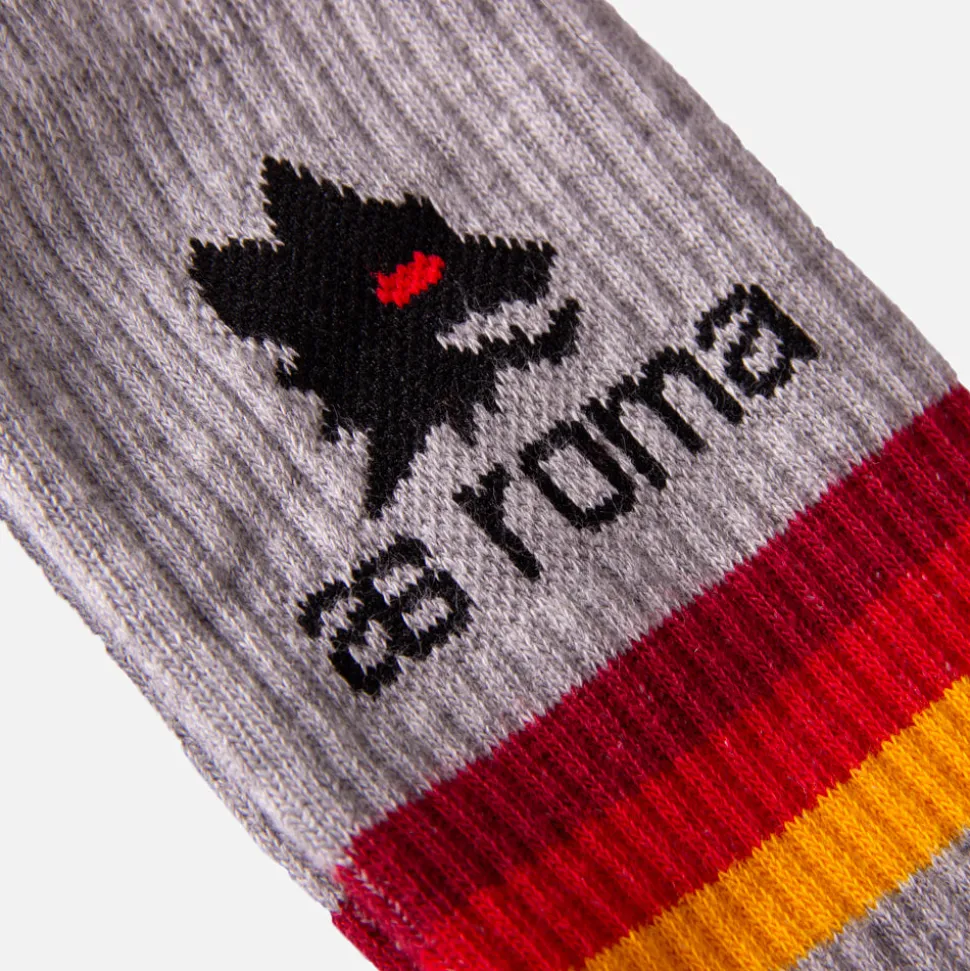 AS Roma Stripes Chausettes Terry