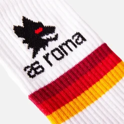 AS Roma Stripes Chausettes Terry