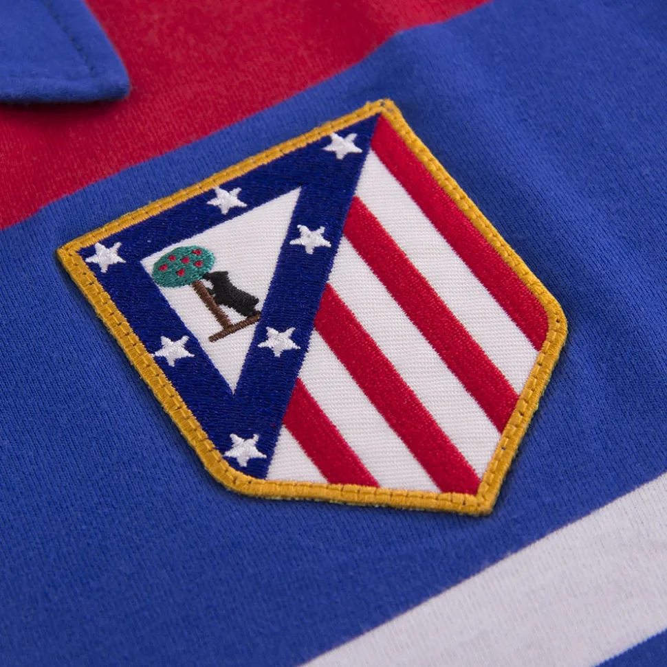 Atletico de Madrid 1986 Third Maillot de Foot Rétro