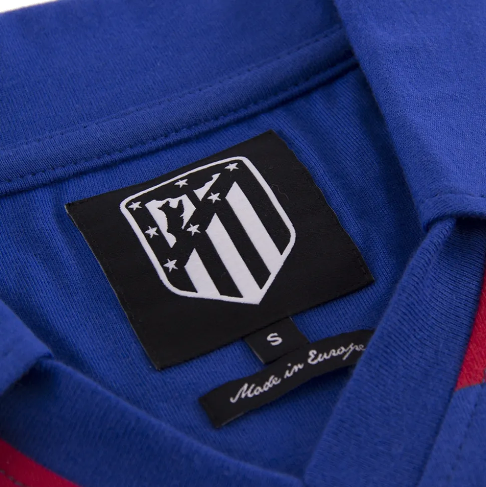 Atletico de Madrid 1986 Third Maillot de Foot Rétro