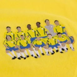 Brésil 2002 World Champions Embroidery T-Shirt