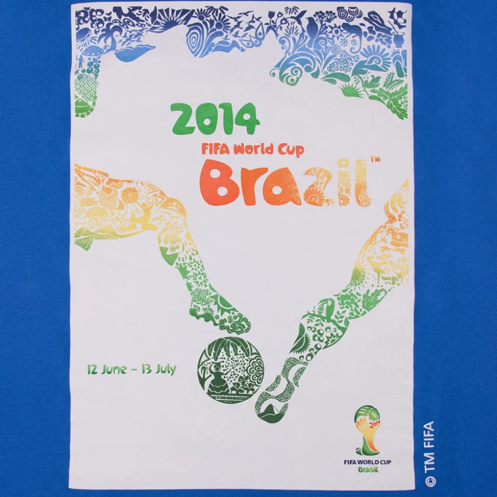 Brésil 2014 World Cup Poster T-Shirt