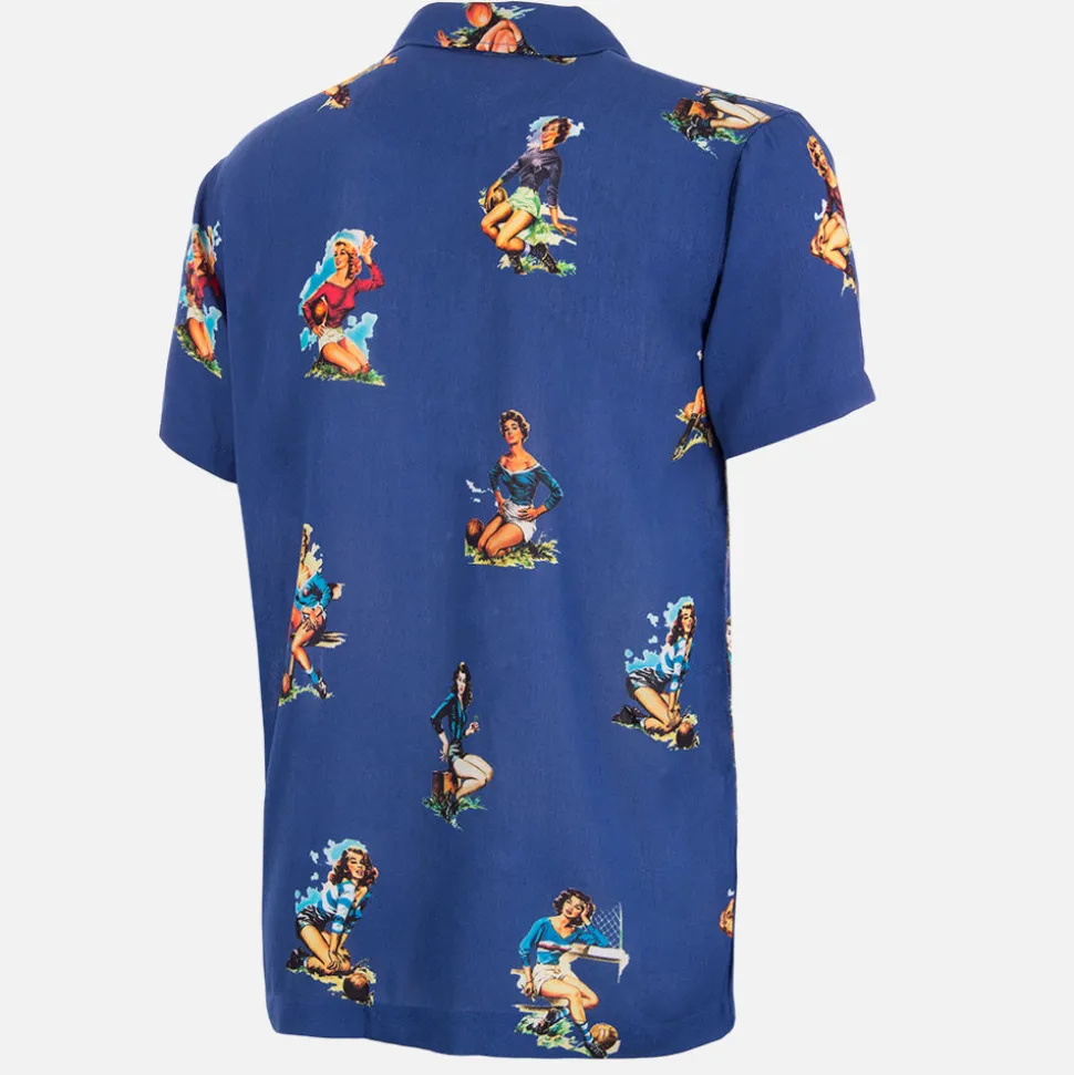 Calcio Donna Chemise À Col Camp