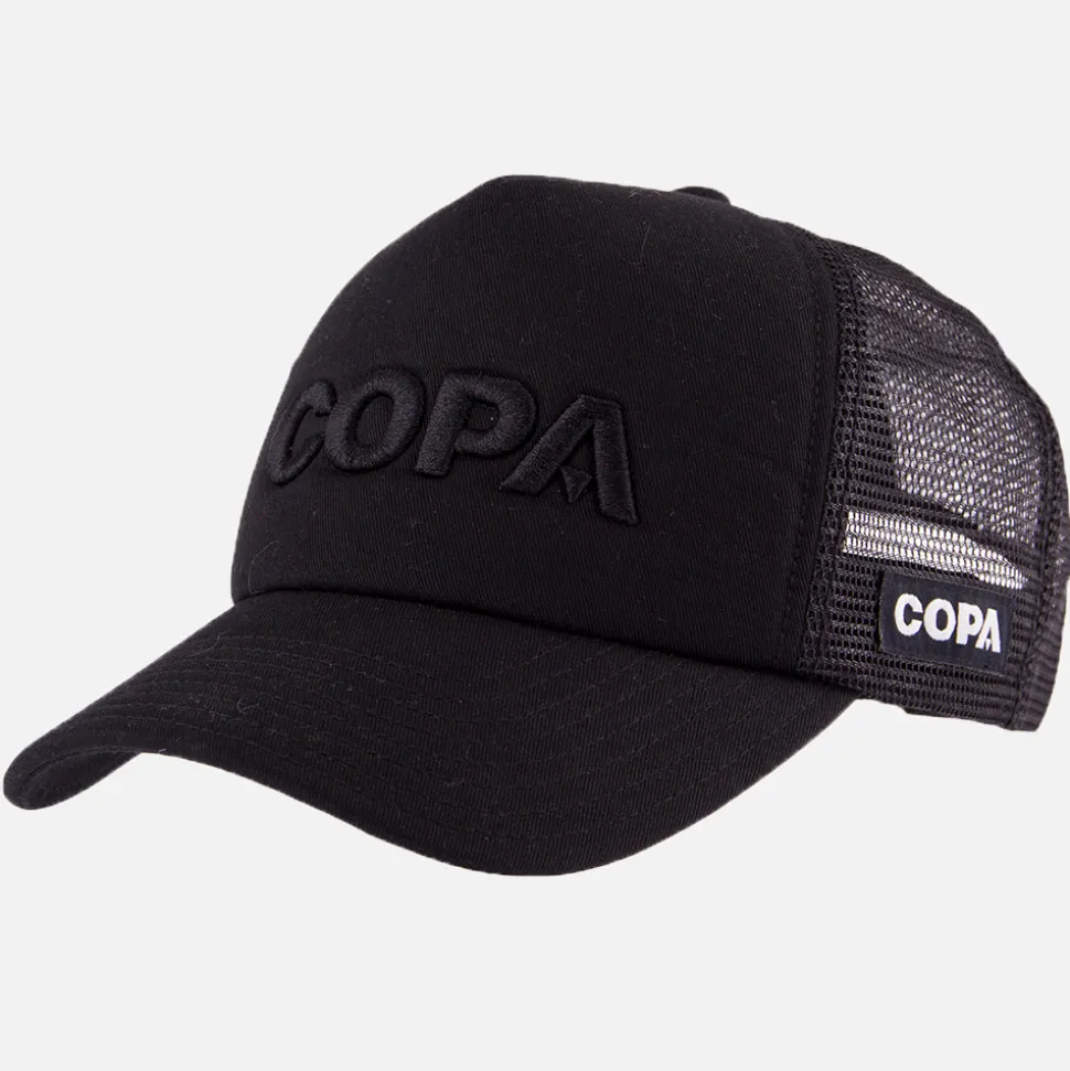 COPA 3D Noir Logo Casquette Trucker