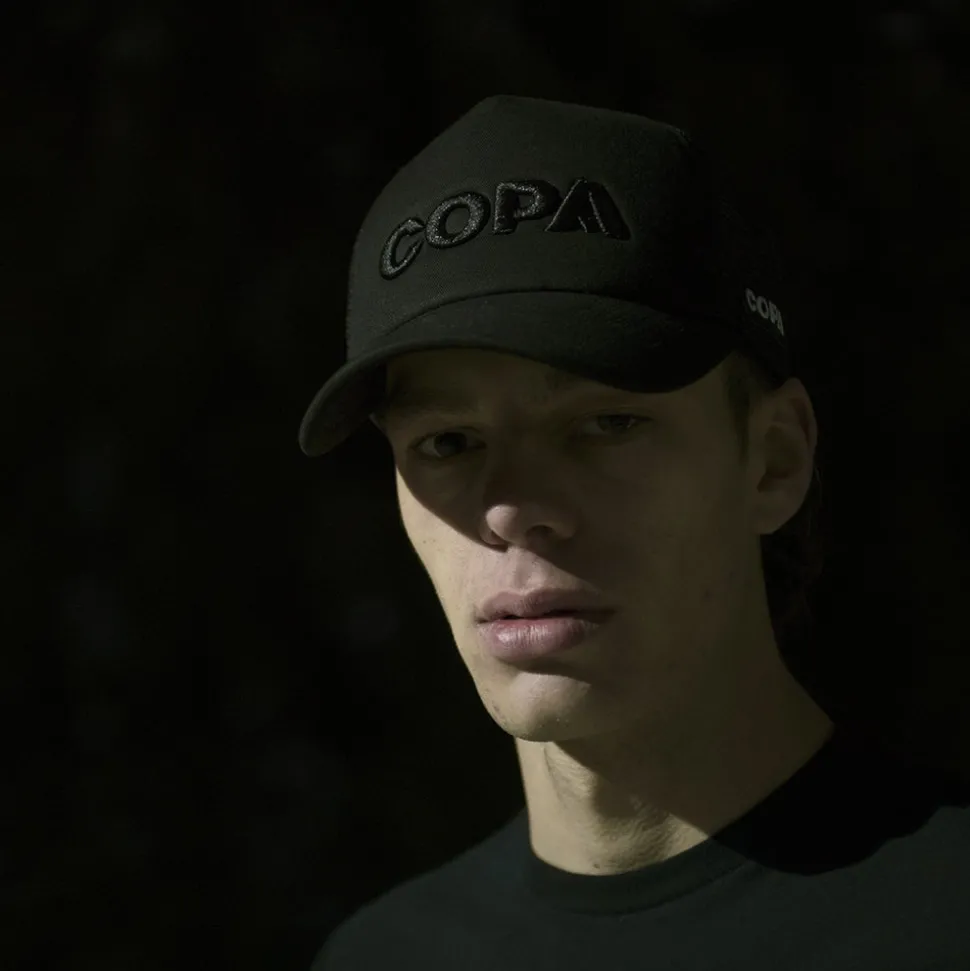 COPA 3D Noir Logo Casquette Trucker