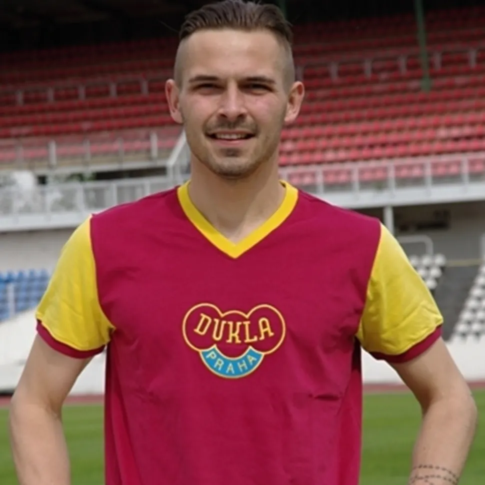 Dukla Prague 1960's Maillot de Foot Rétro
