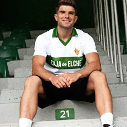Elche CF 1987 - 88 Maillot de Foot Retro