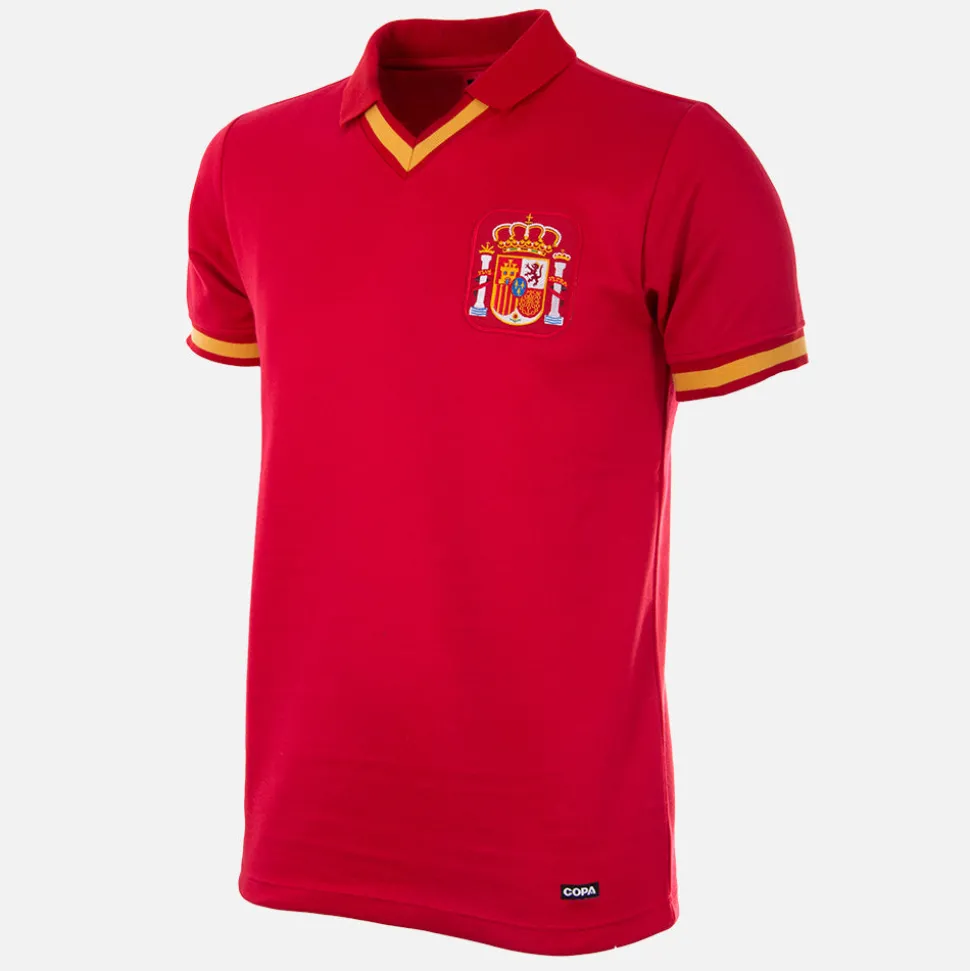 Espagne 1988 Maillot de Foot Rétro