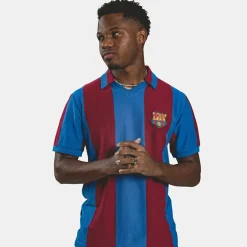 FC Barcelona 1980 - 81 Maillot de Foot Rétro