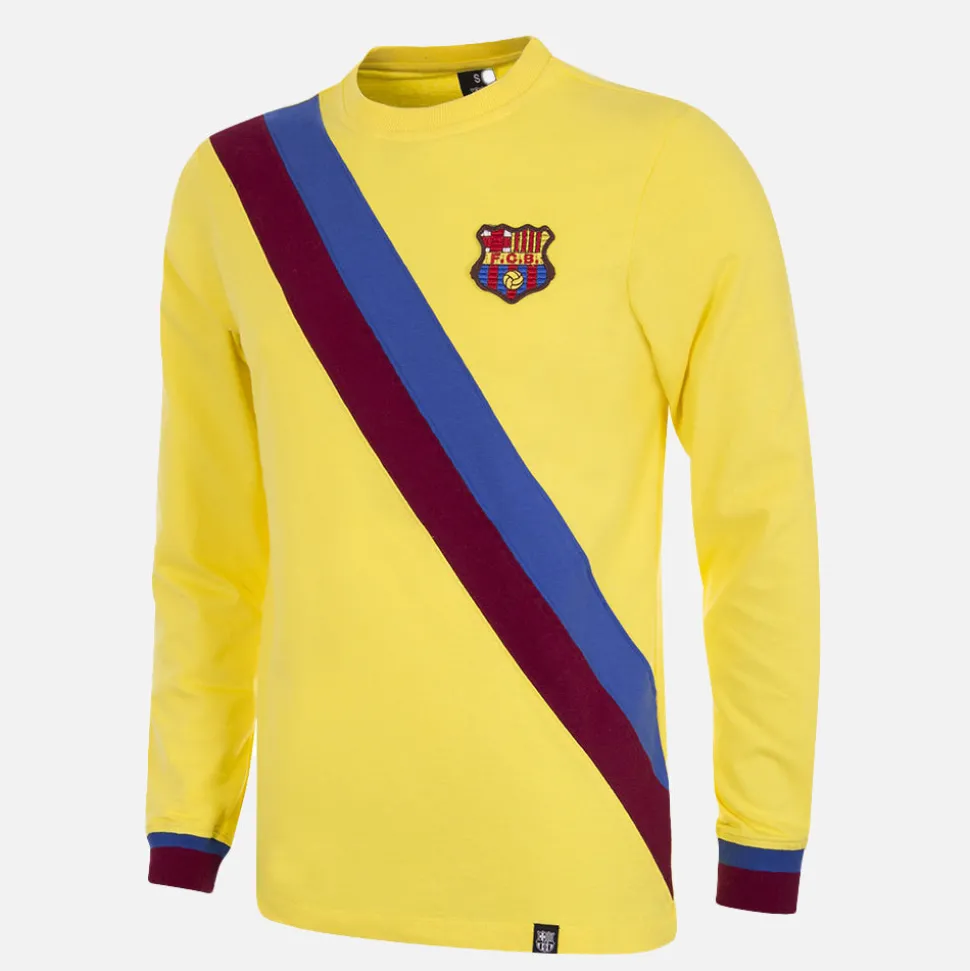 FC Barcelona Away 1974 - 75 Maillot de Foot Rétro