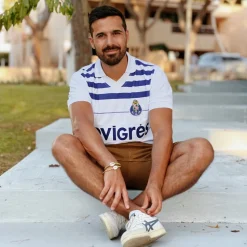 FC Porto 1985 - 86 Away Maillot de Foot Rétro