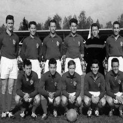 France 1950's Maillot de Foot Rétro