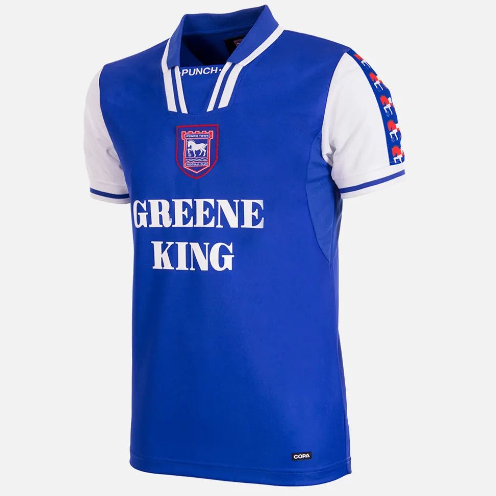 Ipswich Town FC 1997 - 99 Maillot de Foot Rétro