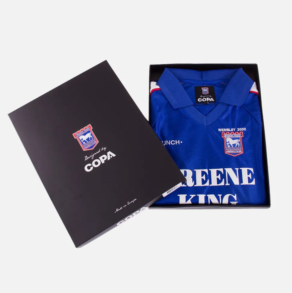 Ipswich Town FC 1999 - 00 Maillot de Foot Rétro