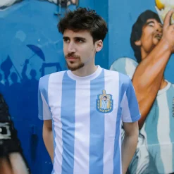 Maradona X COPA Argentina 1986 Maillot de Foot Rétro