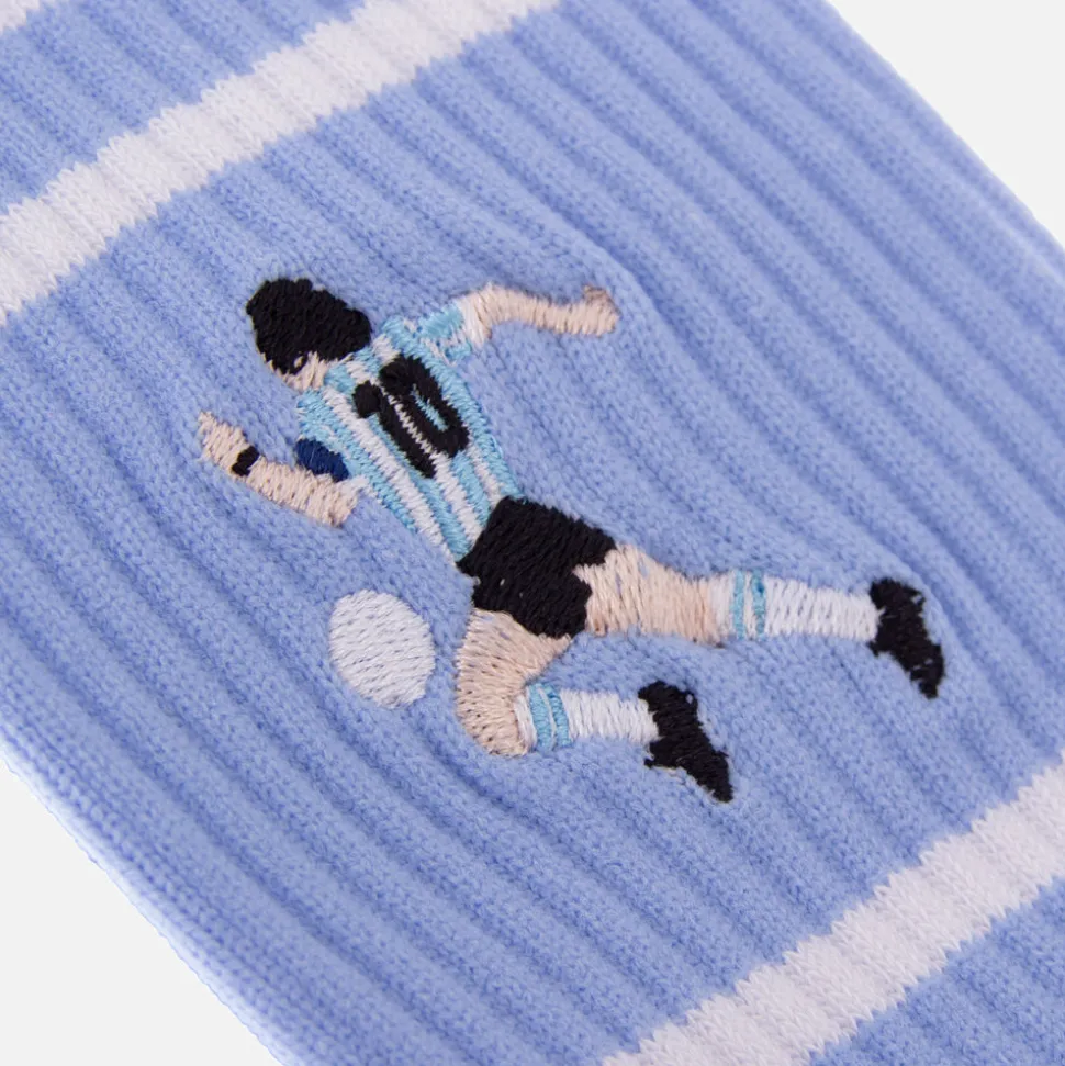 Maradona x COPA Argentina Embroidery Terry Chaussettes