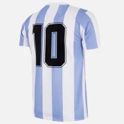 Maradona X COPA Argentina 1986 Maillot de Foot Rétro