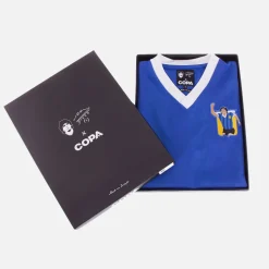 Maradona X COPA Argentina 1986 Away Maillot de Foot Rétro