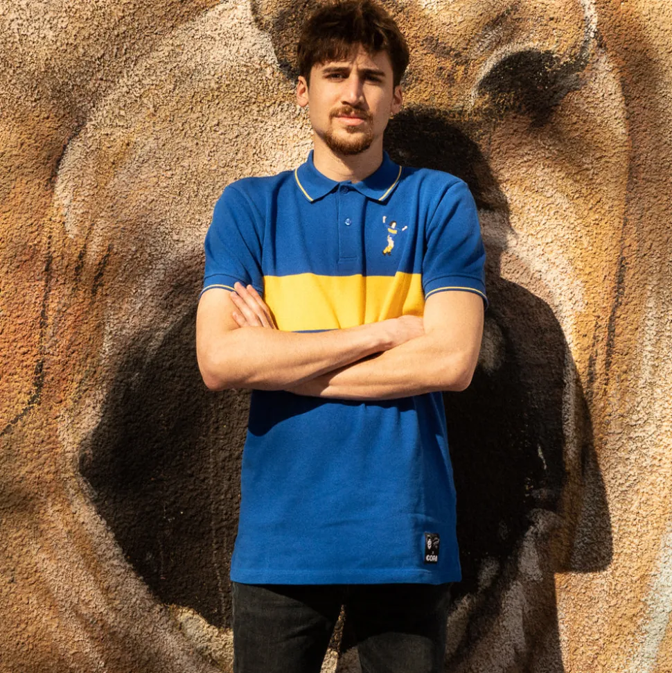 Maradona X COPA Boca Embroidery Polo Shirt