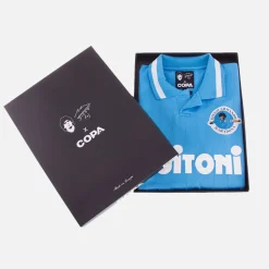 Maradona X COPA Napoli 1986 - 87 Maillot de Foot Rétro