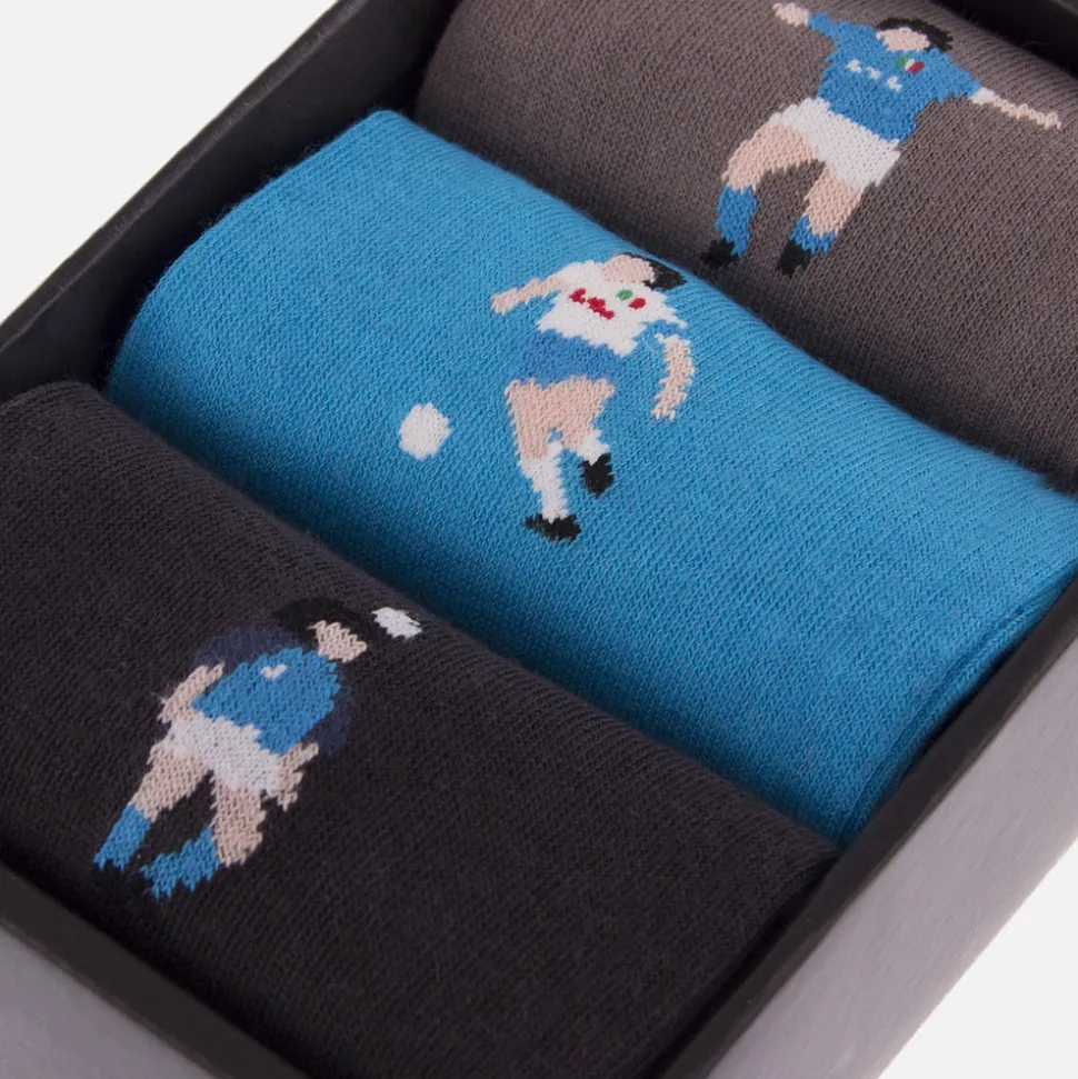 Maradona X COPA Napoli Chaussettes Décontracté Set