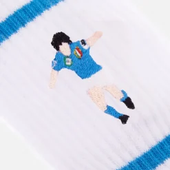 Maradona x COPA Napoli Embroidery Terry Chaussettes