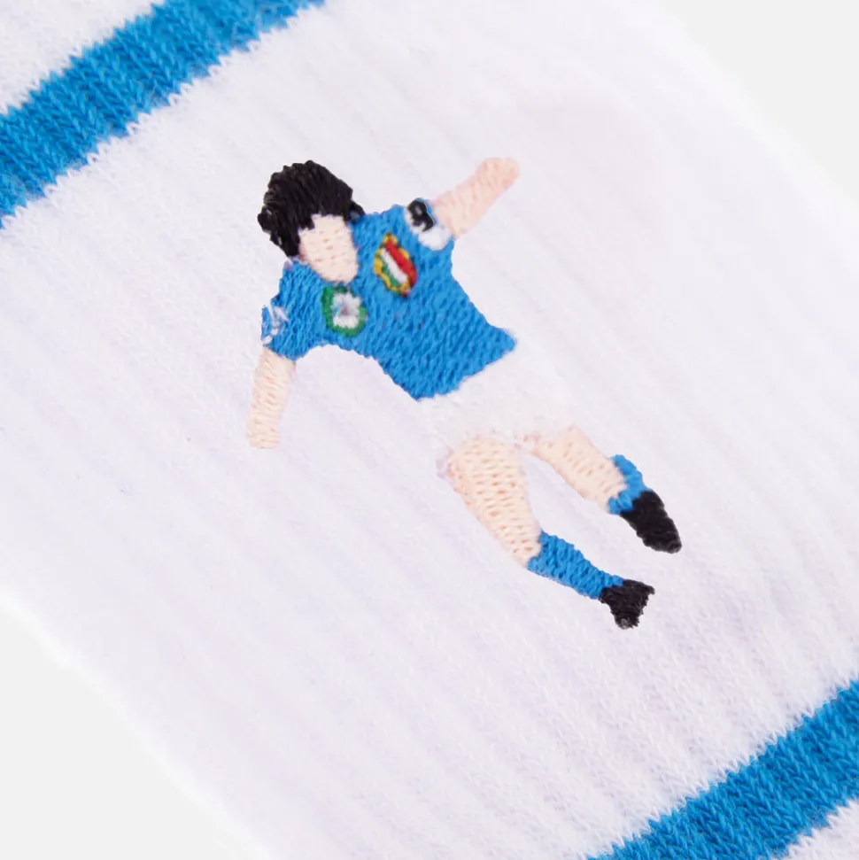 Maradona x COPA Napoli Embroidery Terry Chaussettes