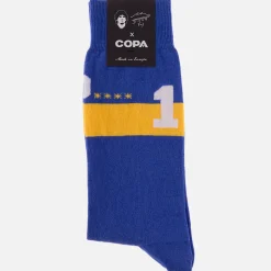 Maradona X COPA Number 10 Boca Chaussettes