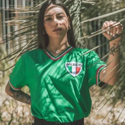 Mexique Pelé 1980's Maillot de Foot Rétro