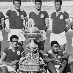 SL Benfica 1962 - 63 Maillot de Foot Rétro