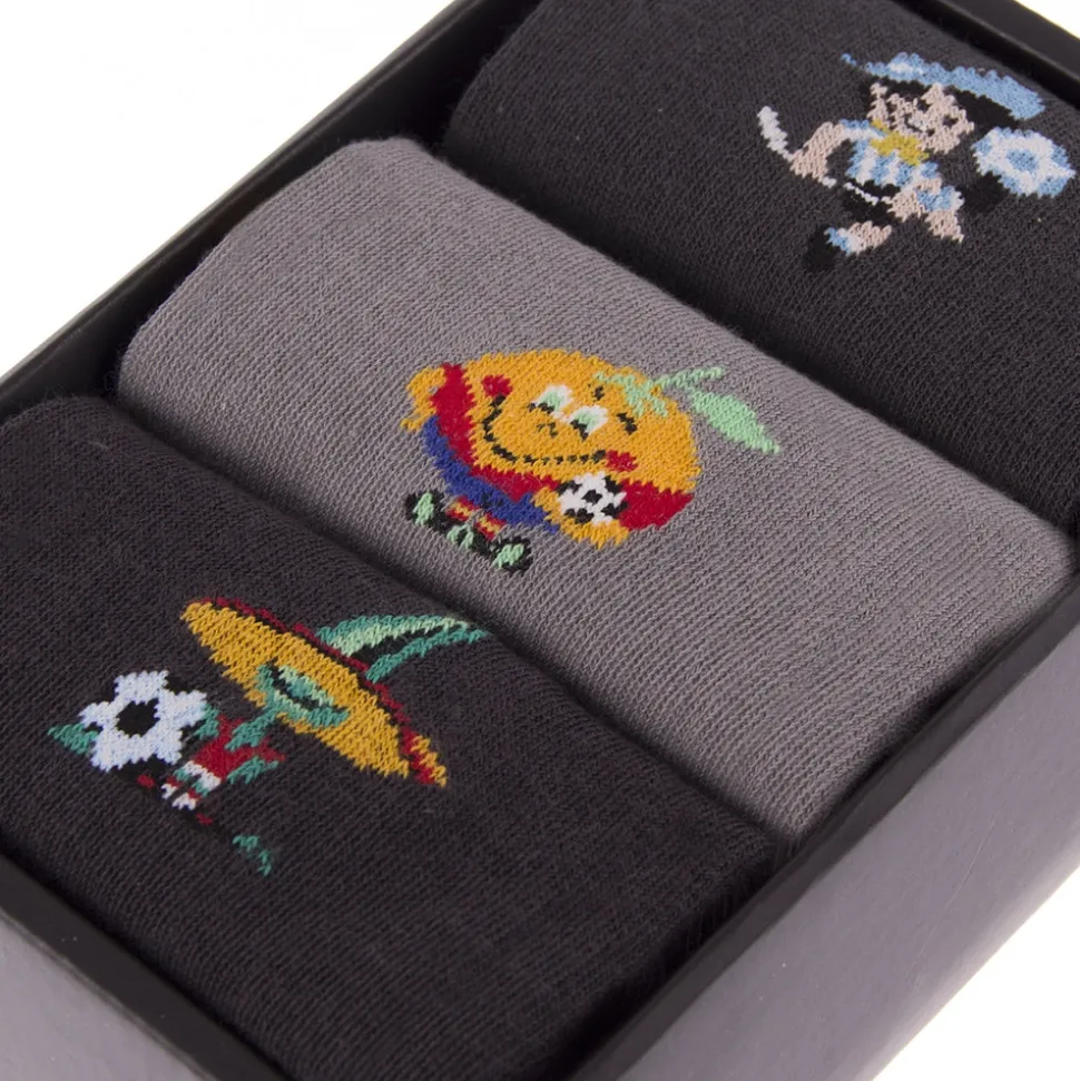 1978 - 1982 - 1986 World Cup Chaussettes Décontracté Set