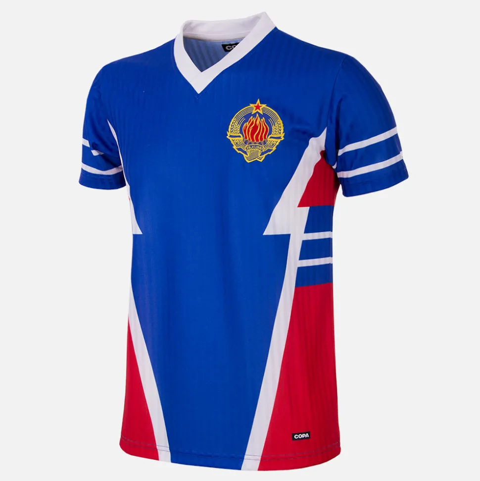 Yougoslavie 1990 Maillot de Foot Rétro